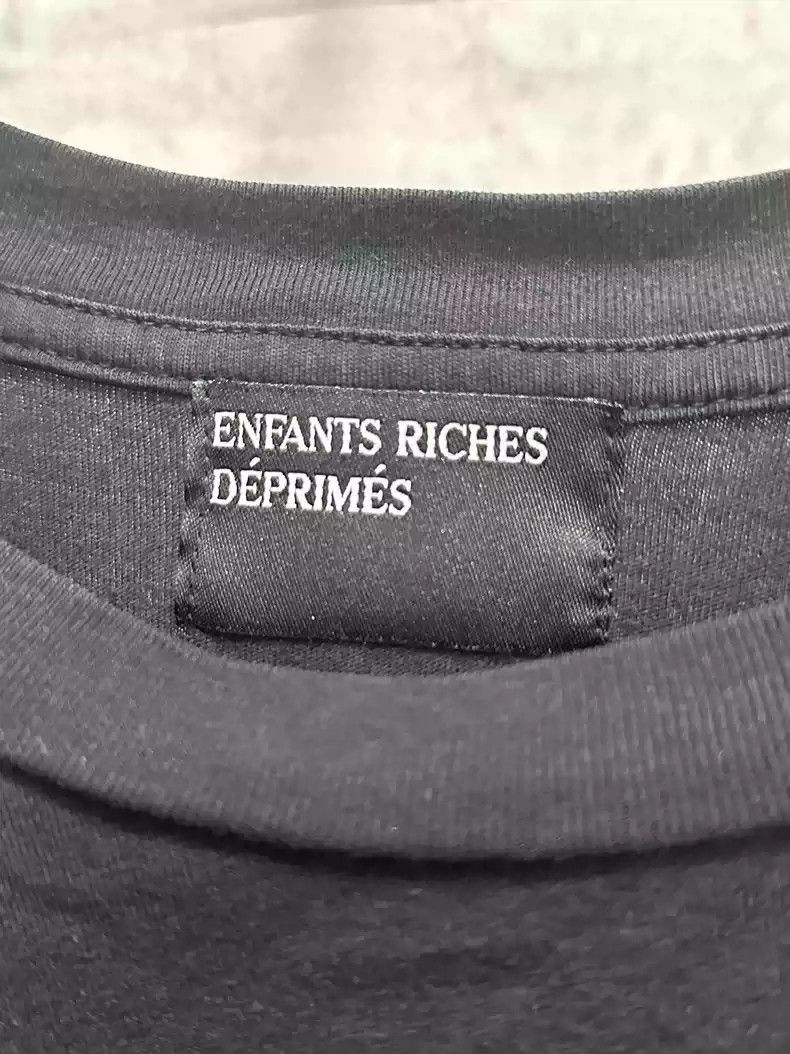 Enfants Riches Deprimes enfants riches deprimes Black t-shirt Size US XXL / EU 58 / 5 - 3 Thumbnail