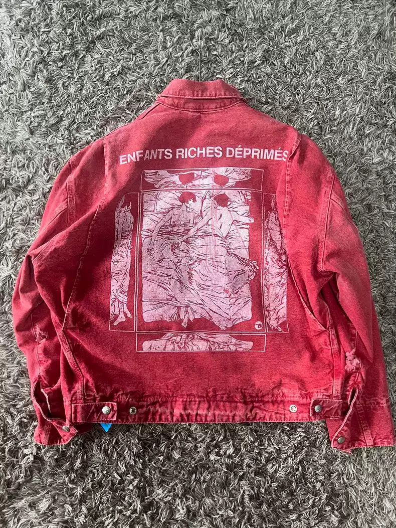 Enfants Riches Deprimes Enfants EichesDeprimes ERD 23Wash red to make old Carhart jacket. Size US L / EU 52-54 / 3 - 2 Thumbnail