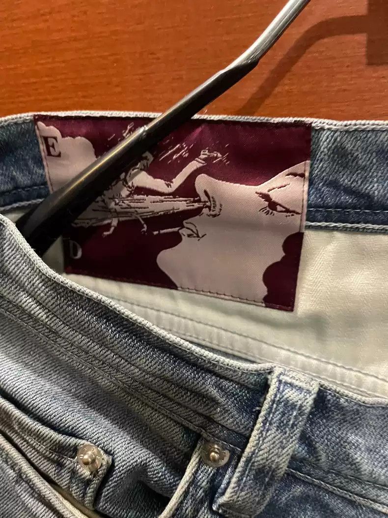 Enfants Riches Deprimes Enfants Riches Deprimes Straight-tube washing micro-made old jeans Size US 30 / EU 46 - 4 Thumbnail
