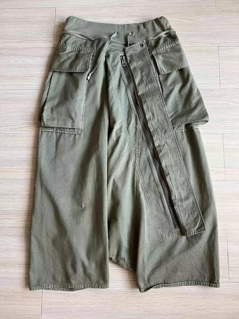 Kapital Kapital sleeper pants washed batik zipper overalls sleeping bag military pants Size US 34 / EU 50 - 3 Thumbnail