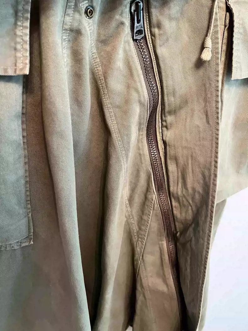 Kapital Kapital sleeper pants washed batik zipper overalls sleeping bag military pants Size US 34 / EU 50 - 2 Thumbnail