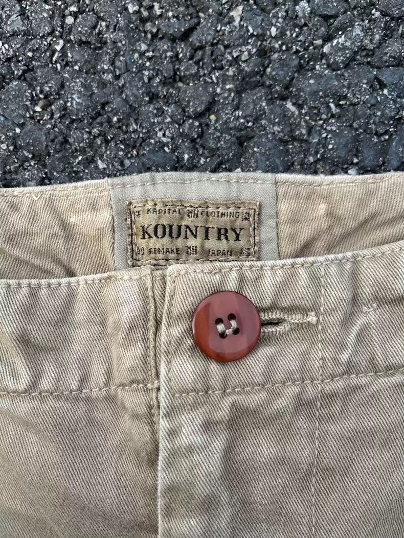 Kapital Kapital's early smiling face destroyed patch pants Size US 32 / EU 48 - 3 Thumbnail