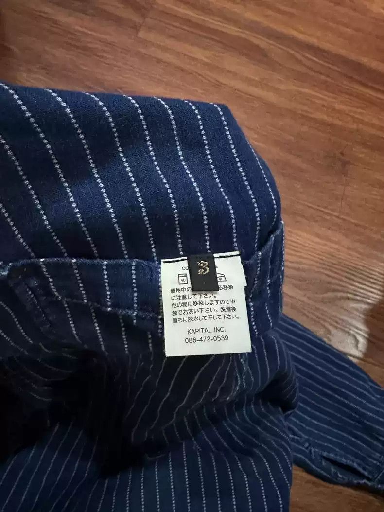 Kapital Kapital blue striped blouse Size US L / EU 52-54 / 3 - 5 Thumbnail