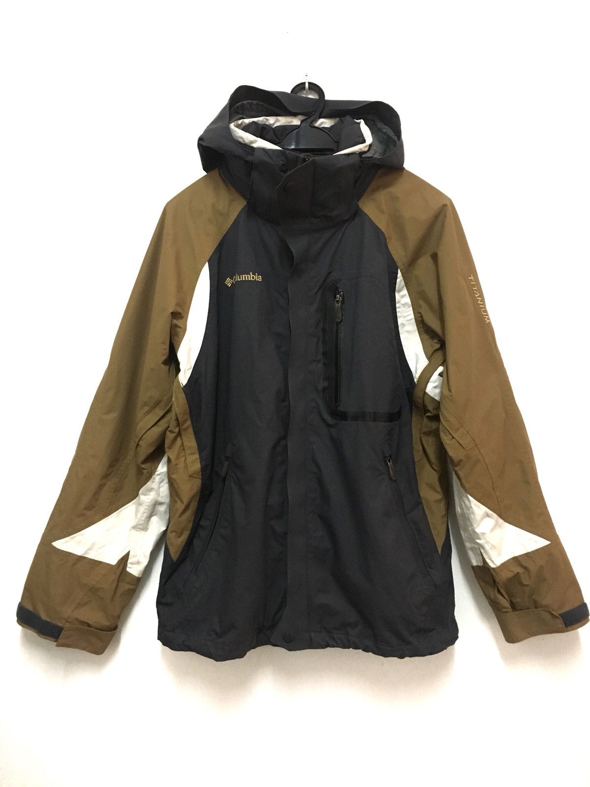 Columbia Columbia Titanium Omni Tech Waterproof Breathable Ski Jacket Zipper Grailed