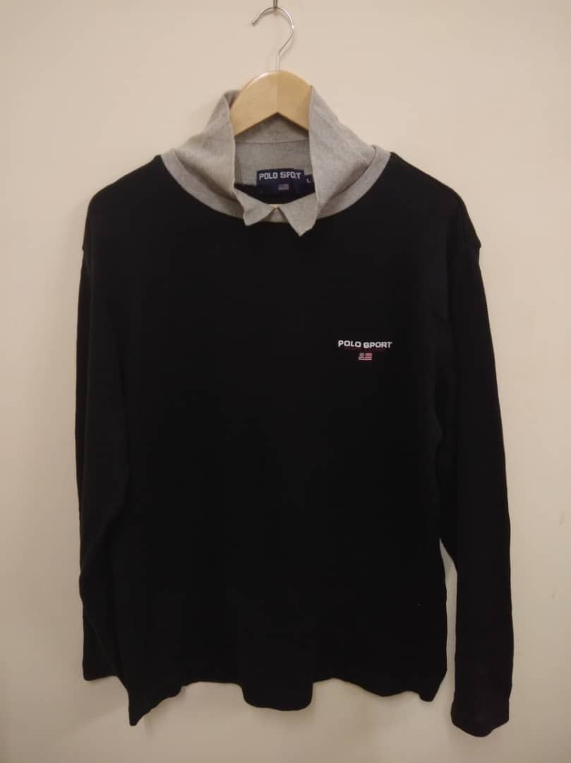 Ralph Lauren Sport Polo Sport Ralph Lauren Longsleeve Tshirt Size US L / EU 52-54 / 3 - 1 Thumbnail