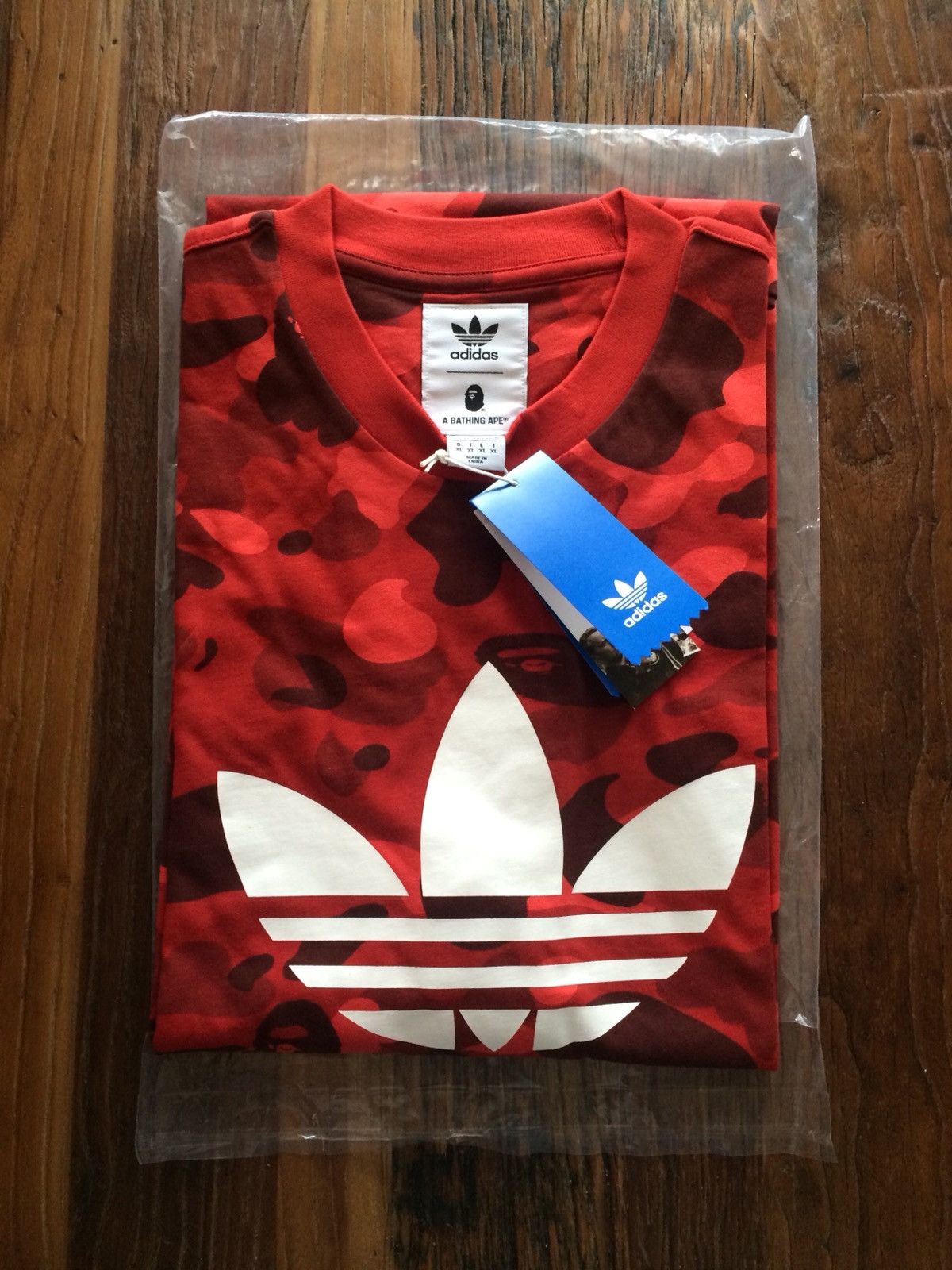 Adidas Bape Bape Adidas Adicolor Tee Grailed