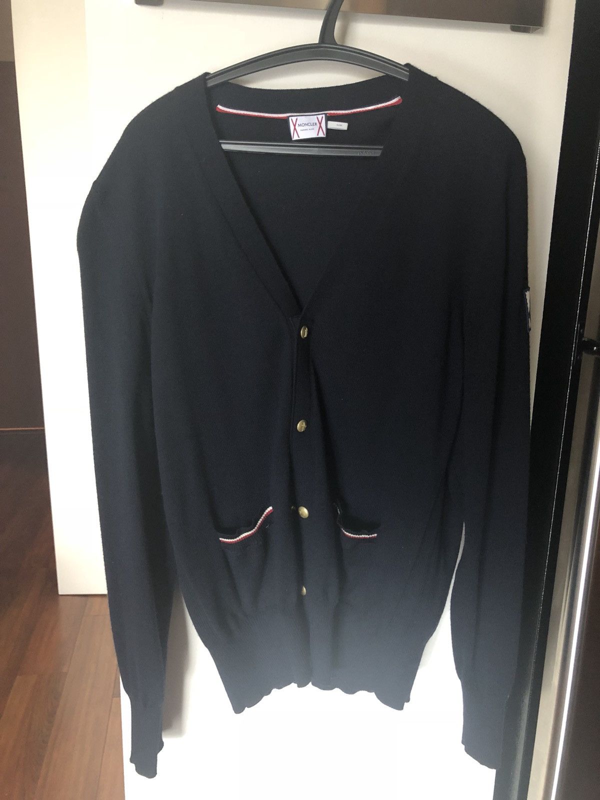 ジャケット・アウター MONCLER GAMME BLEU 17SS Maglia Cardigan Moncler Maglia Cardigan Size XL | eBay