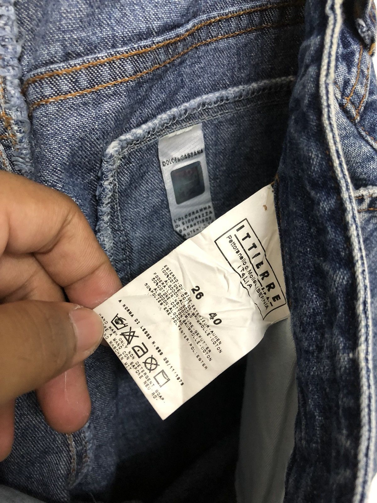 Dolce & Gabbana Dolce & Gabbana Jeans Size US 30 / EU 46 - 11 Thumbnail