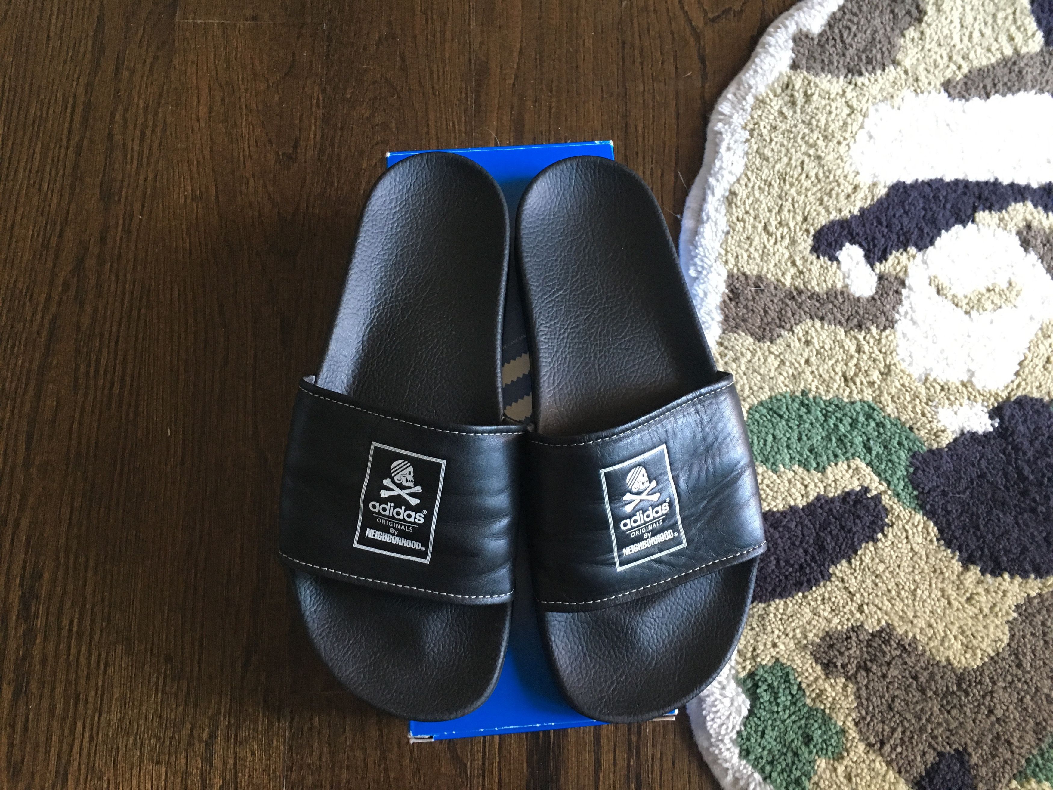 Adidas neighborhood slides on sale