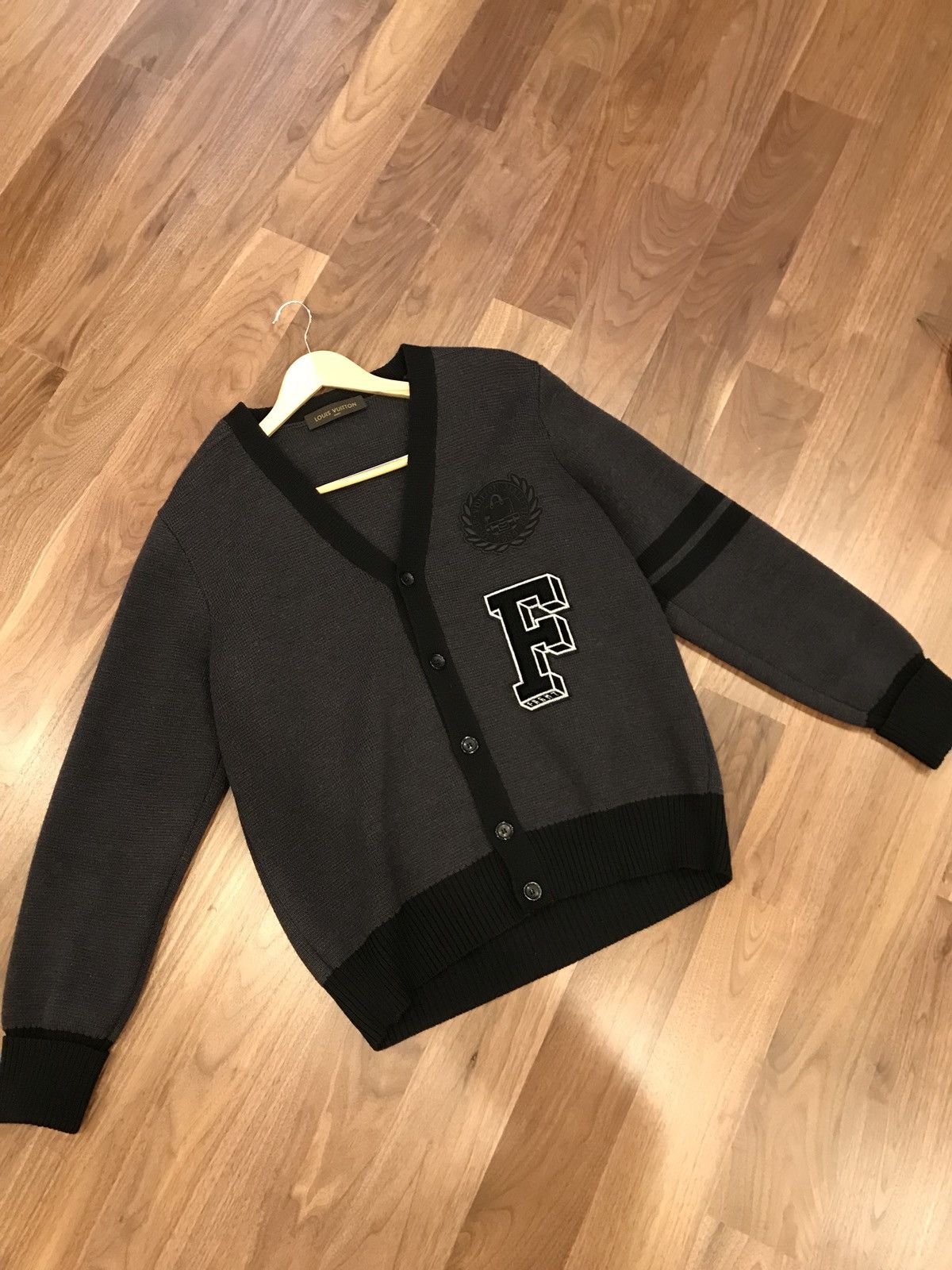 Louis Vuitton x Fragment Varsity Cardigan