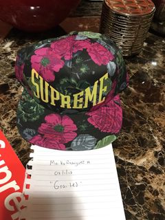 Supreme Floral 5 Panel | Grailed