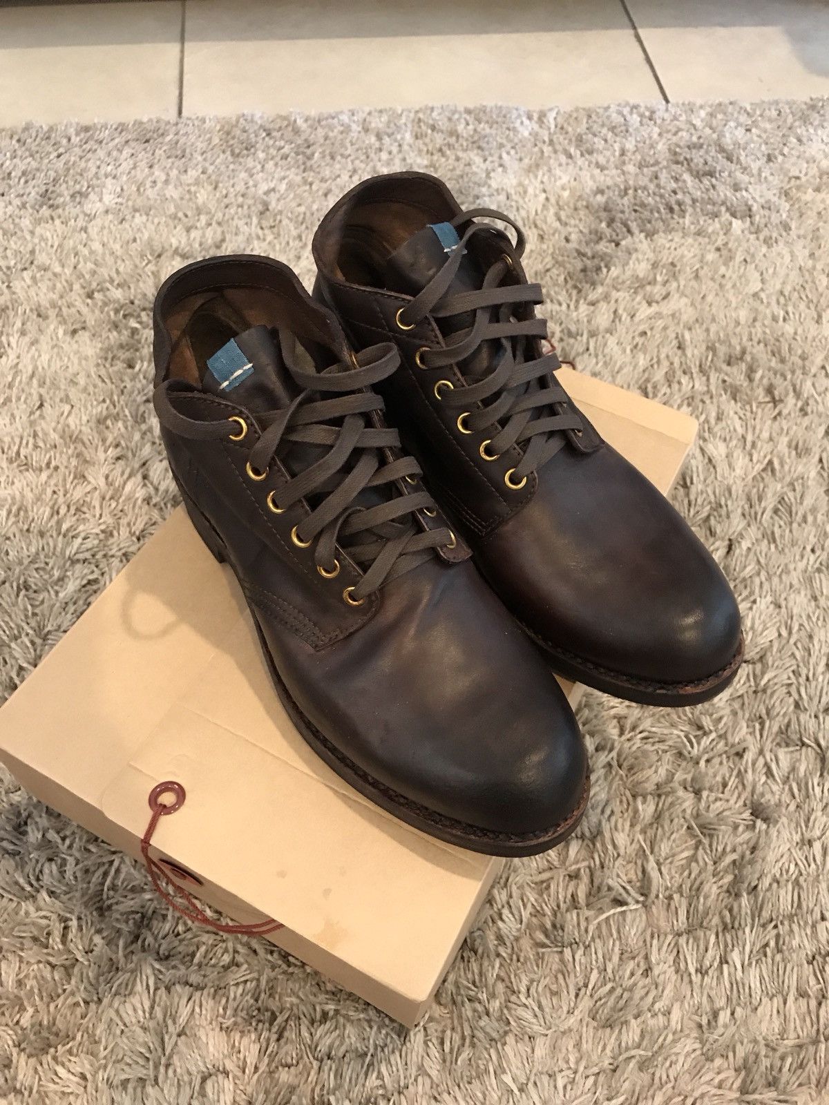 Visvim Visvim ICT Brigadier Boots Mid Dark Brown M9 | Grailed 