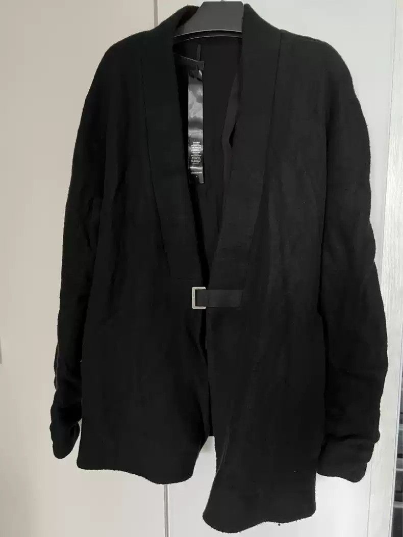 Boris Bidjan Saberi boris bidjan saberi Main line Taoist coat black coat Size US M / EU 48-50 / 2 - 2 Thumbnail