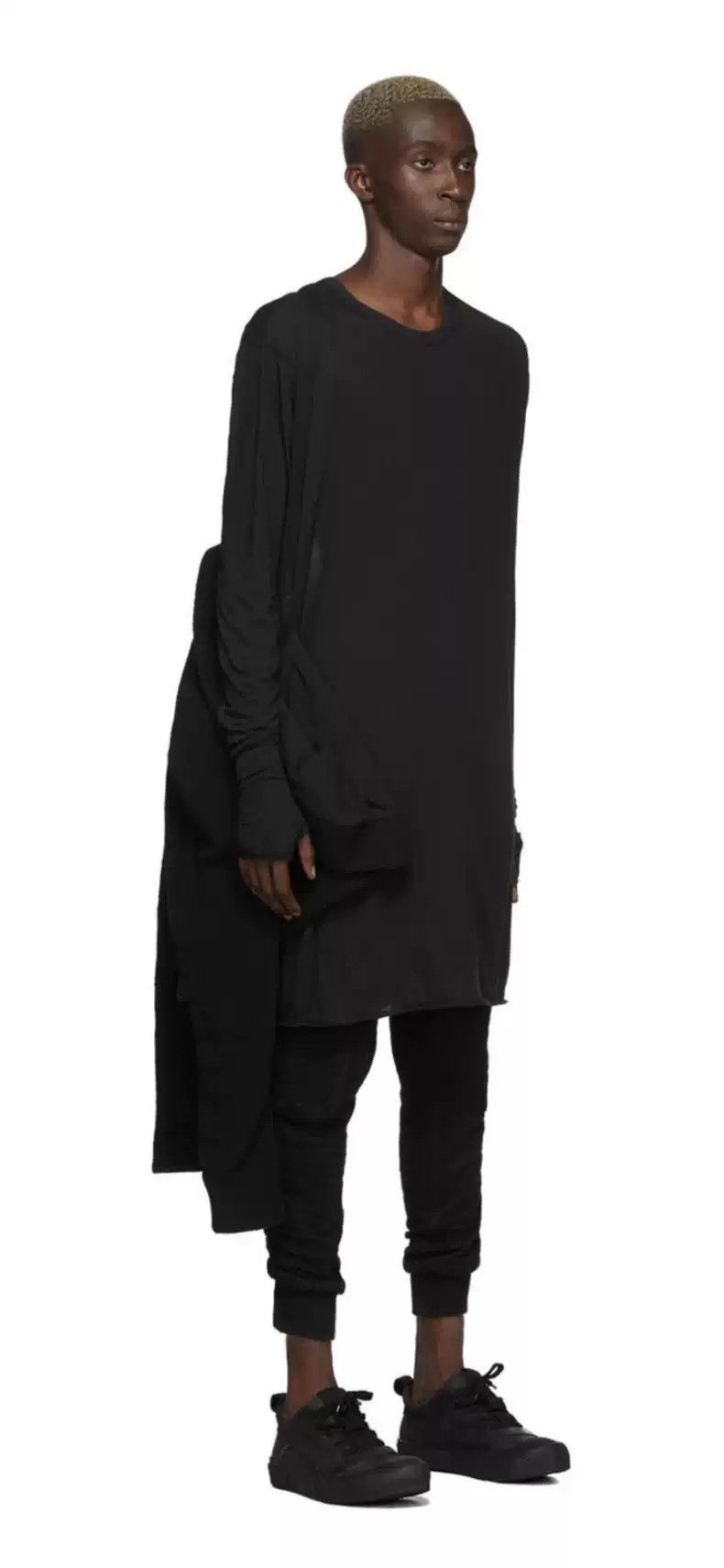 Boris Bidjan Saberi boris bidjan saberi Main line Taoist coat black coat Size US M / EU 48-50 / 2 - 9 Thumbnail