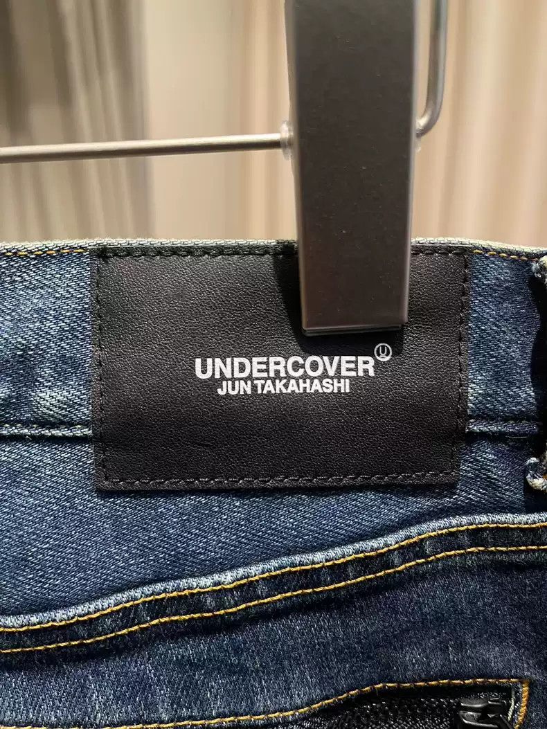 Undercover Undercover Classic ghost hand blue jeans Size US 34 / EU 50 - 7 Thumbnail