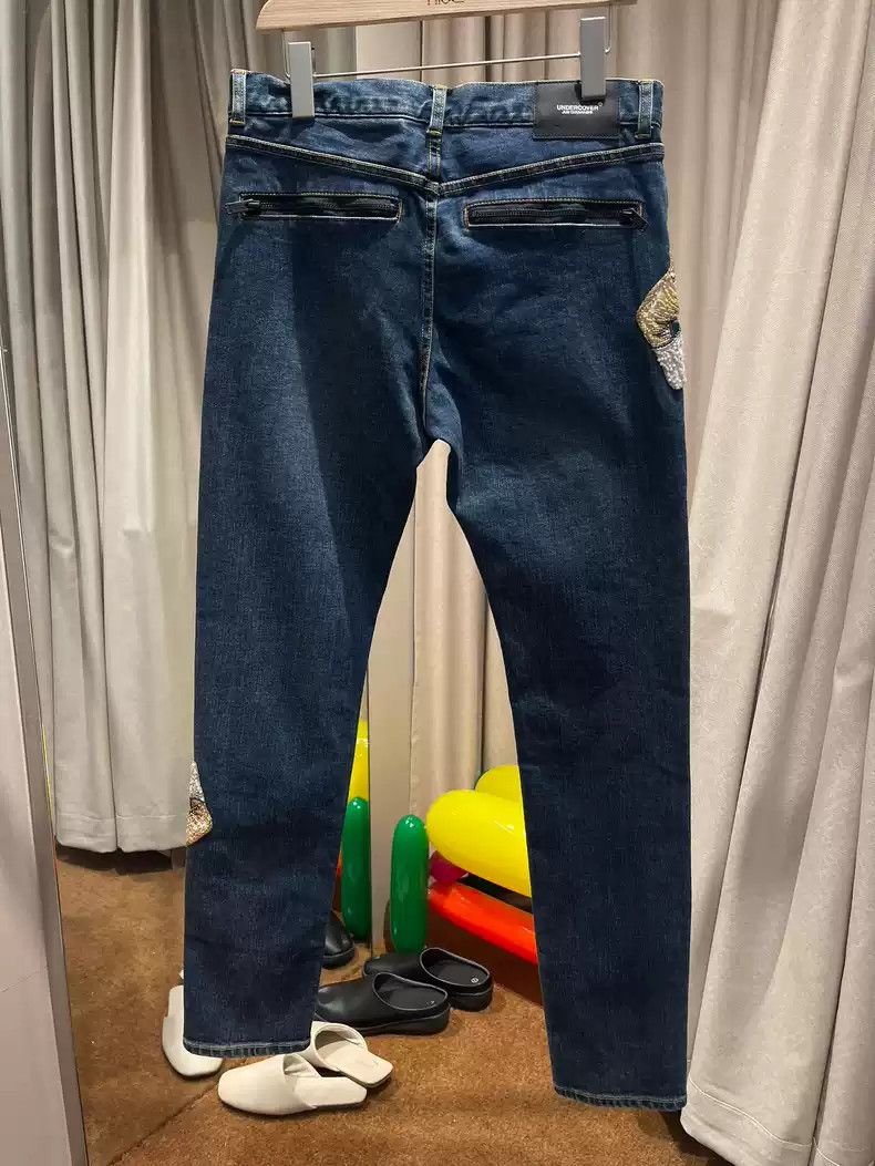 Undercover Undercover Classic ghost hand blue jeans Size US 34 / EU 50 - 8 Thumbnail