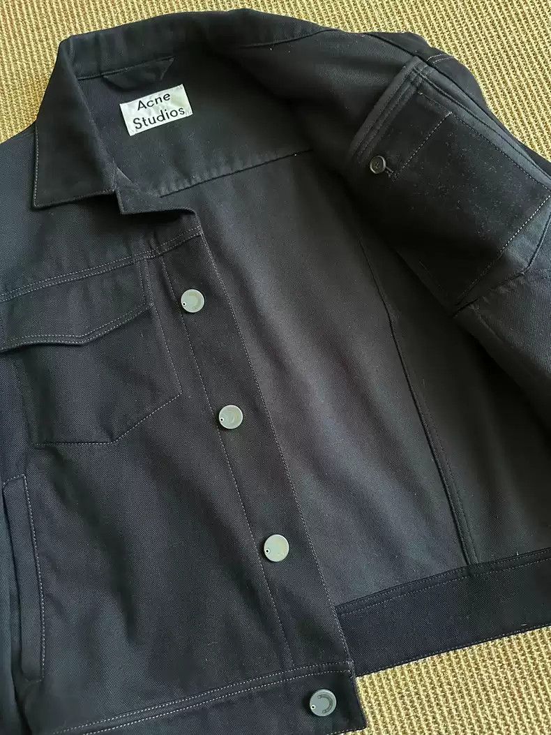 Acne Studios Acne Studios Black silhouette jacket Size US S / EU 44-46 / 1 - 4 Thumbnail