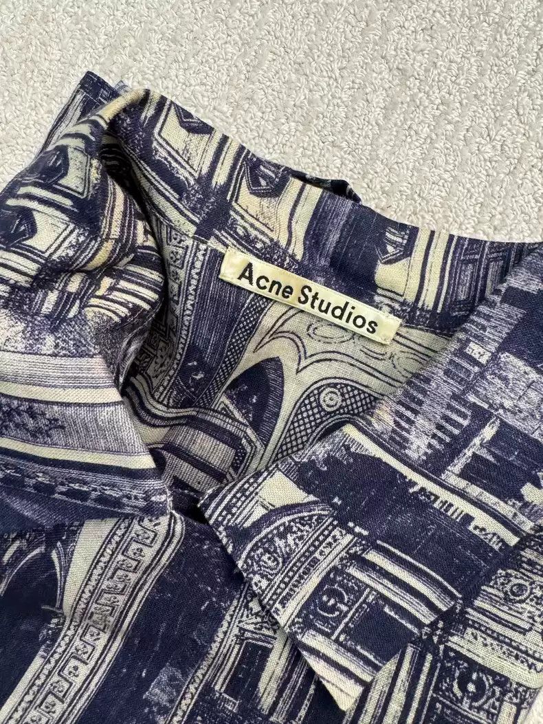 Acne Studios Acne Studios Painting architectural style shirts Size US S / EU 44-46 / 1 - 8 Thumbnail
