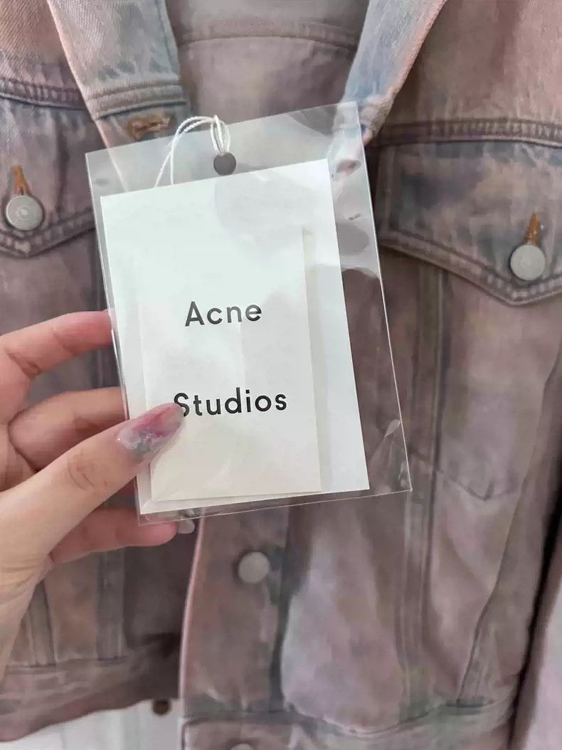 Acne Studios Acne Studios Denim gradient tie dye jacket Size US S / EU 44-46 / 1 - 7 Thumbnail