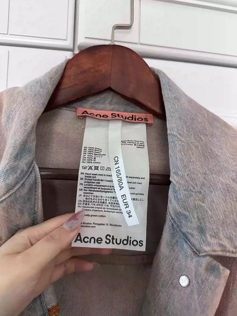 Acne Studios Acne Studios Denim gradient tie dye jacket Size US S / EU 44-46 / 1 - 6 Thumbnail