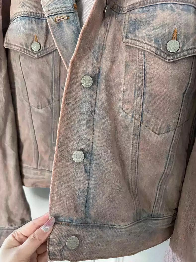 Acne Studios Acne Studios Denim gradient tie dye jacket Size US S / EU 44-46 / 1 - 5 Thumbnail