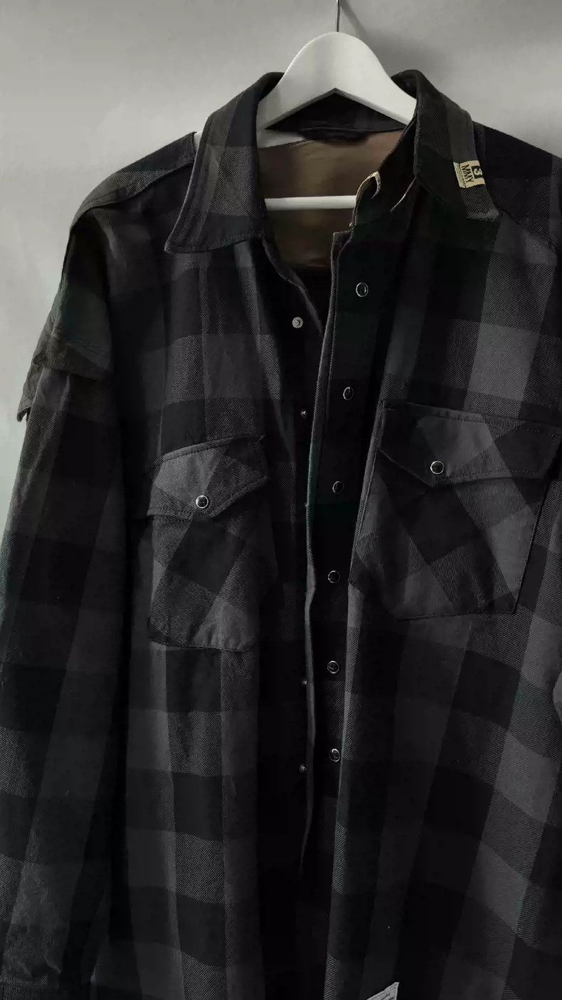 Maison MIHARA YASUHIRO Maison MIHARA YASUHIRO Shirt coat Size US XL / EU 56 / 4 - 4 Thumbnail