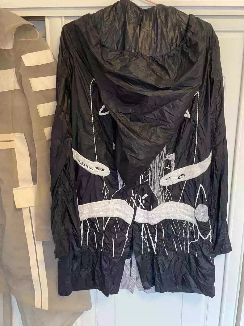 Rick Owens15SS grimace wizard hat trench coat
