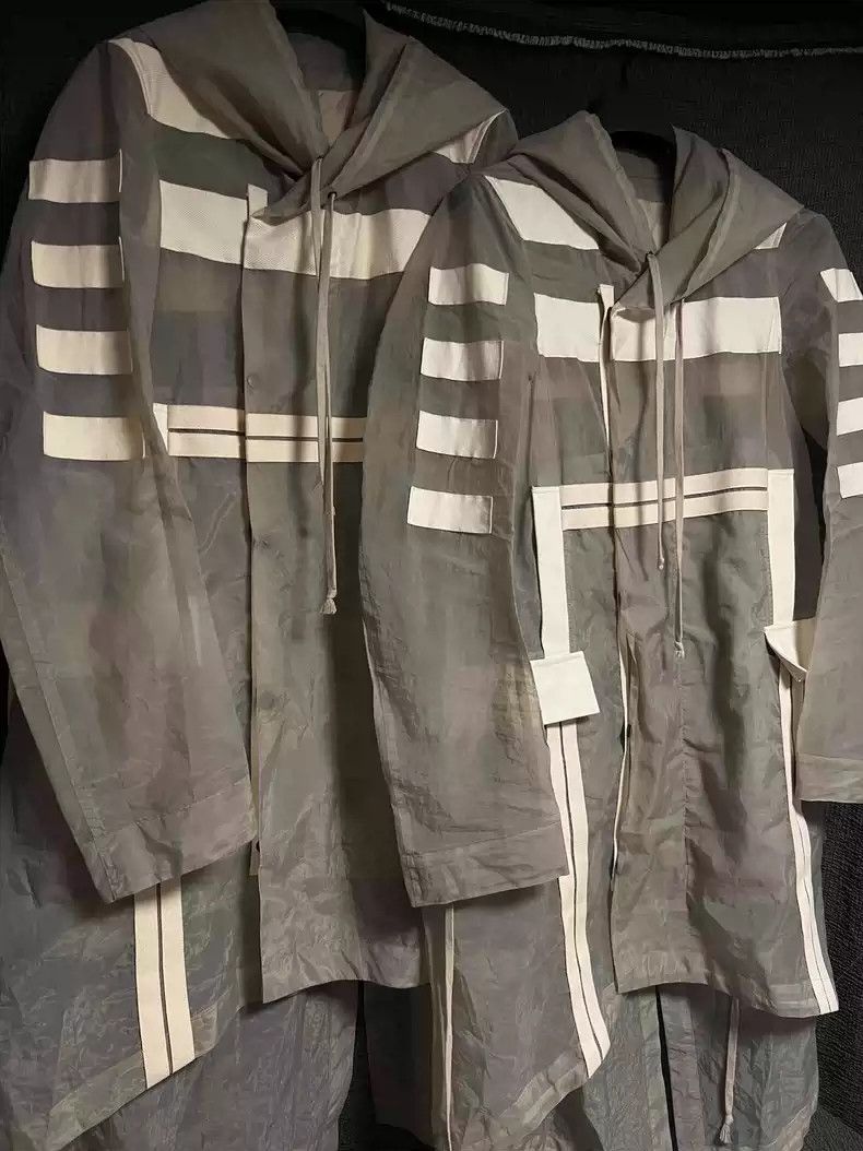 Rick Owens Rick Owens 13ss show perspective ribbon fishtail coat G-Dragon with ribbon trench coat. Size US M / EU 48-50 / 2 - 9 Thumbnail