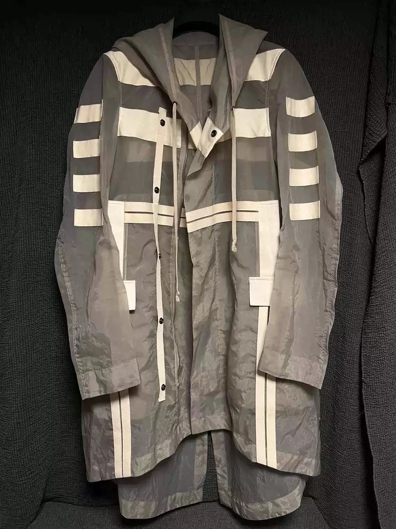 Rick Owens Rick Owens 13ss show perspective ribbon fishtail coat G-Dragon with ribbon trench coat. Size US M / EU 48-50 / 2 - 3 Thumbnail