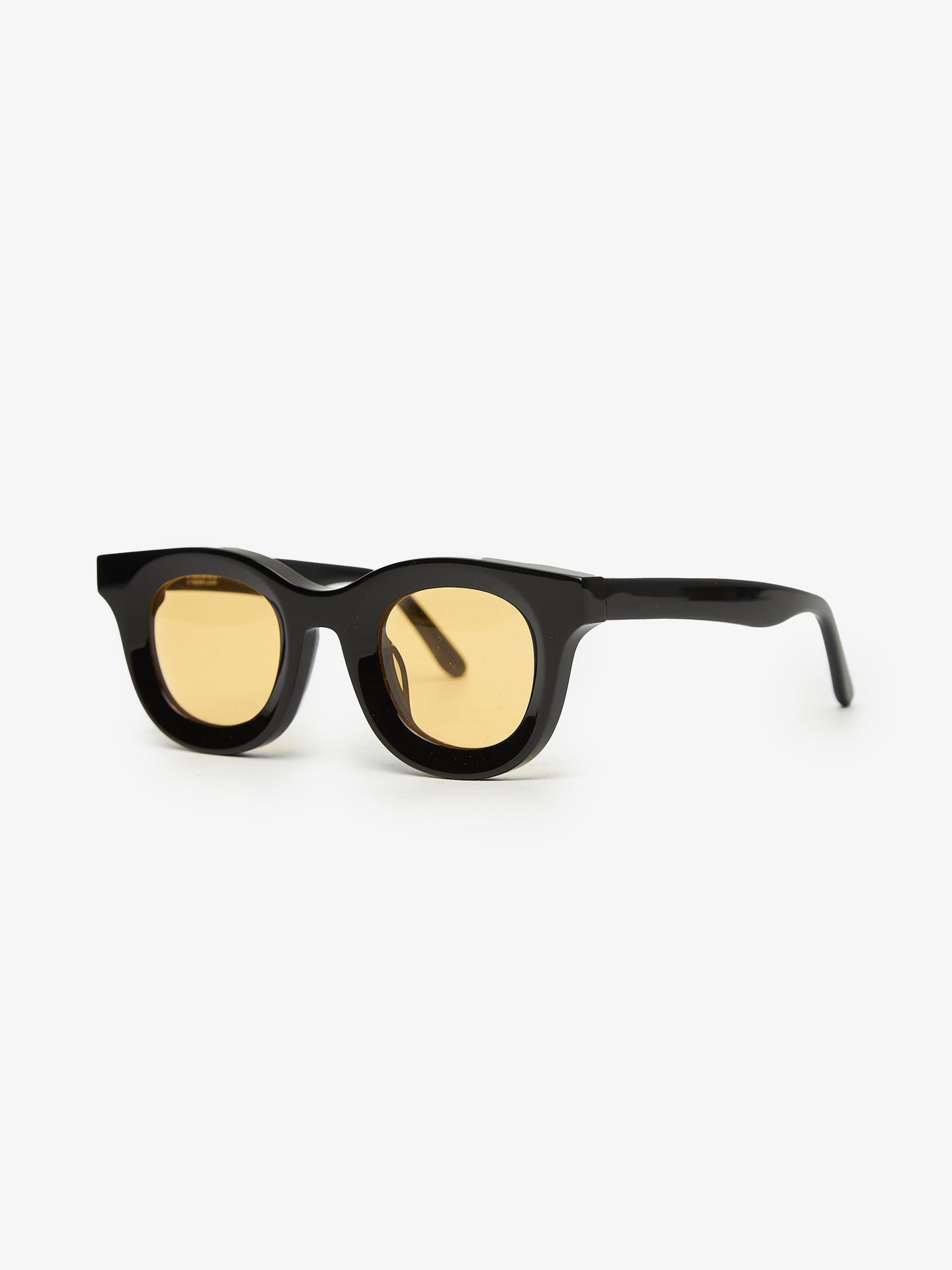 Rhude Black Yellow Lens Rodeo Sunglasses Size ONE SIZE - 2 Thumbnail