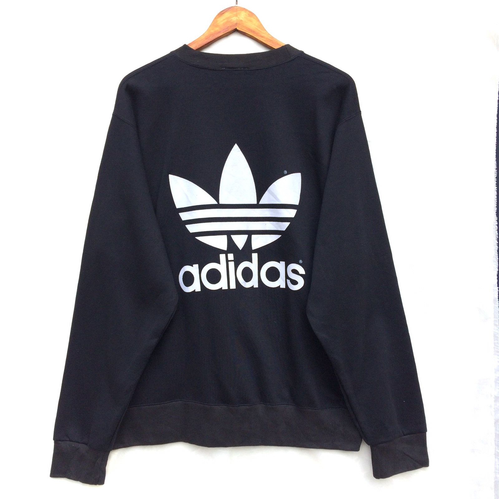 Adidas Adidas Big Logo Sweatshirts Size US L / EU 52-54 / 3 - 3 Thumbnail
