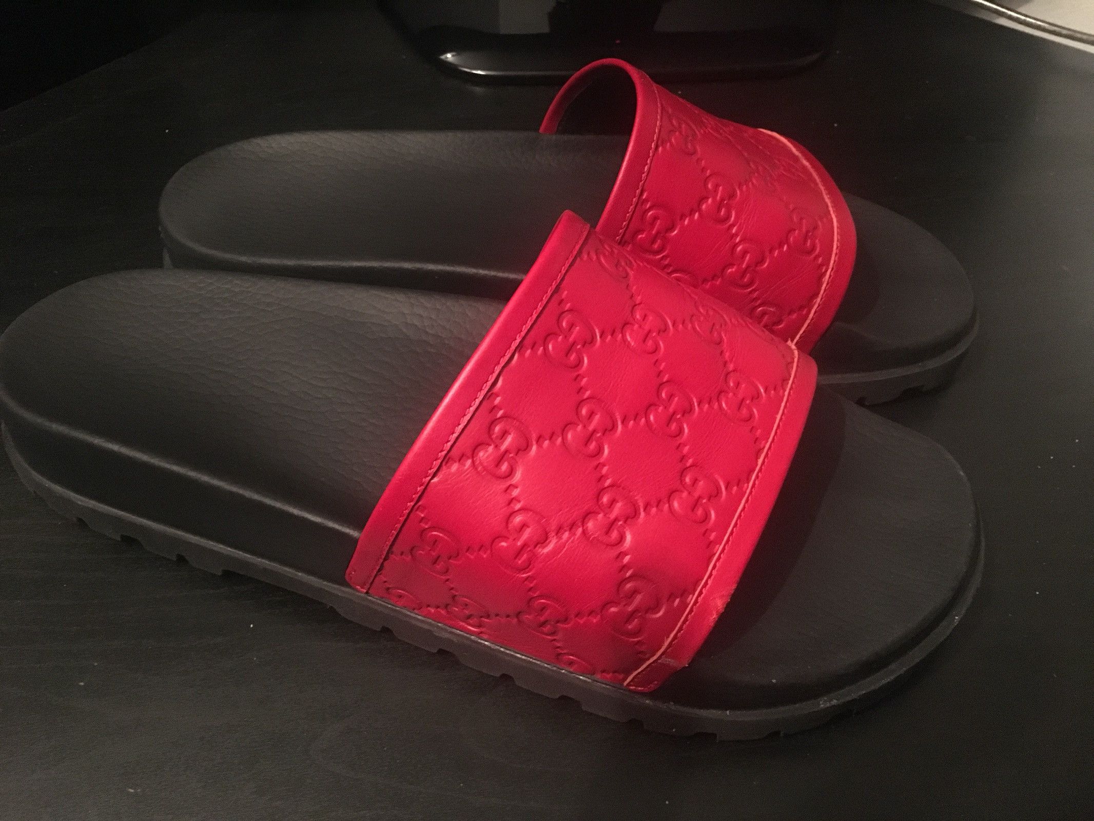 Gucci Gucci slides / Flip Flops / Sandals Size US 12 / EU 45 - 1 Preview