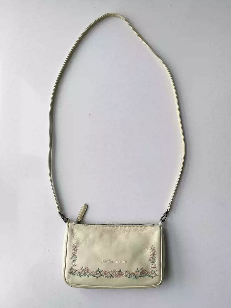 Jean Paul GAULTIER Flower Printed Bag Green | PLAYFUL