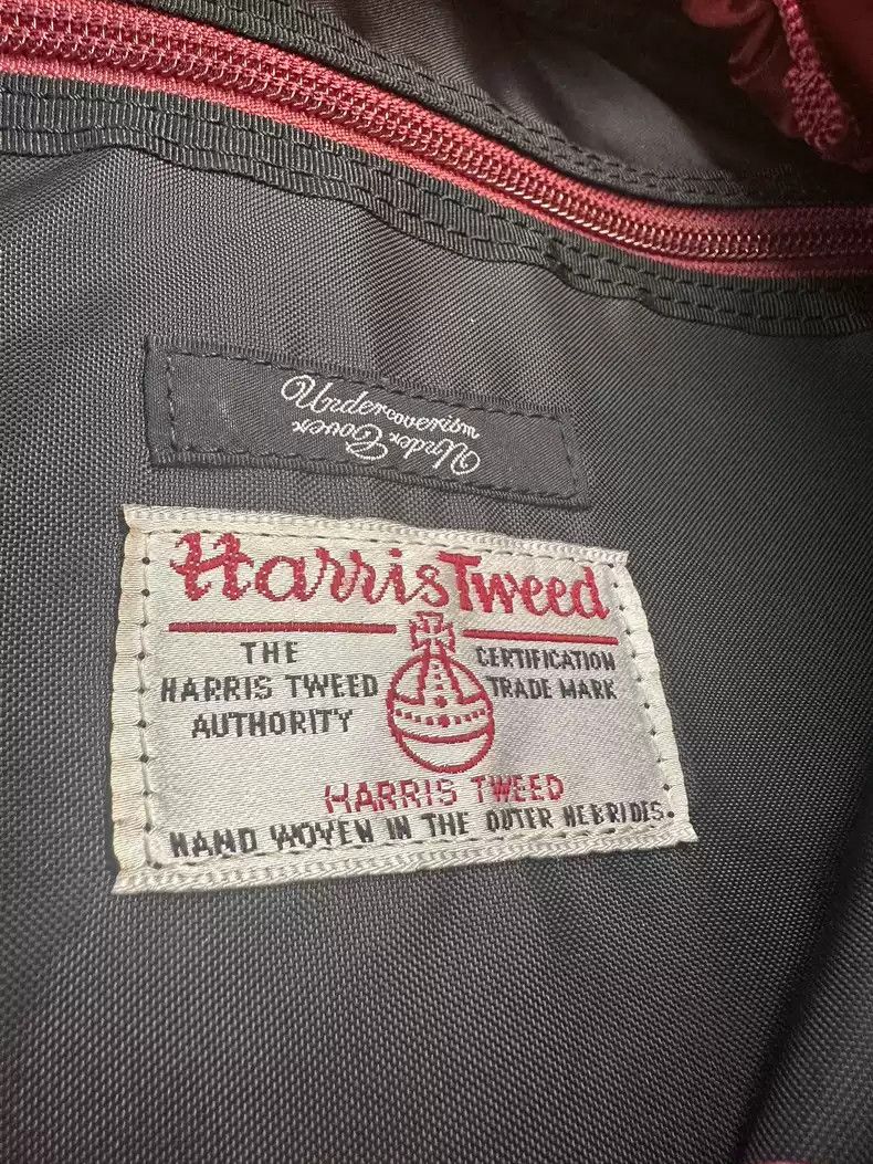Undercover UNDERCOVER Prada backpack UC&HARRIS TWEED collaboration Size ONE SIZE - 3 Thumbnail