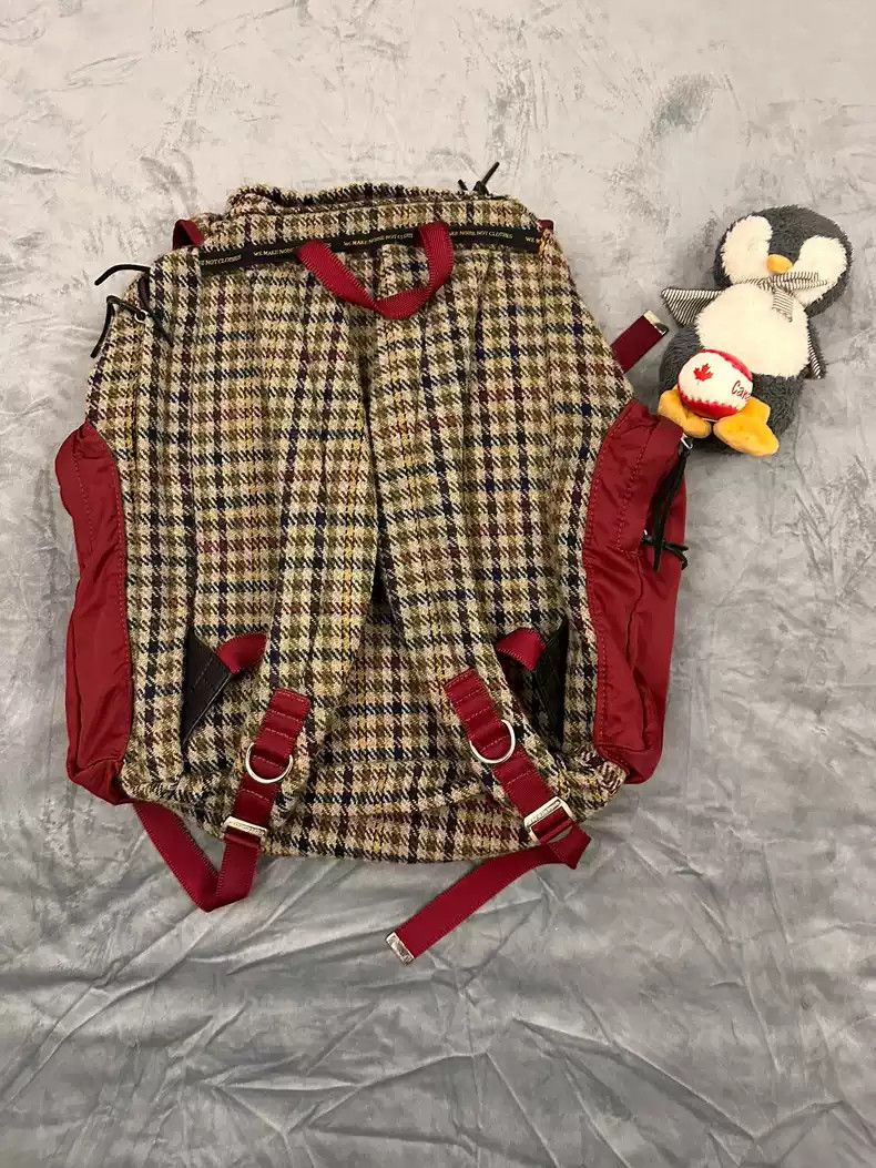 Undercover UNDERCOVER Prada backpack UC&HARRIS TWEED collaboration Size ONE SIZE - 2 Thumbnail