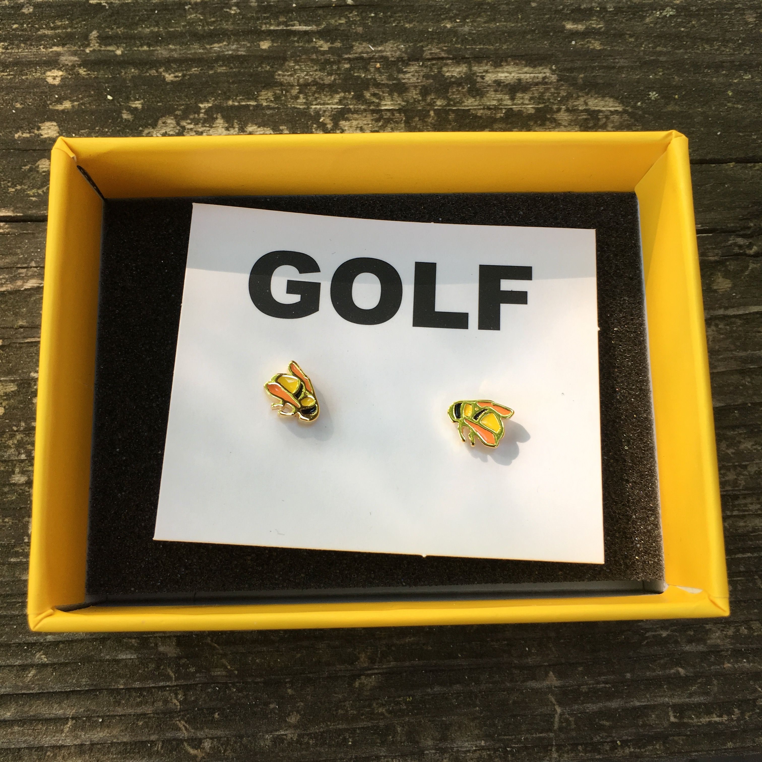 Golf Wang Golf Wang Gold Bee Earrings | Grailed
