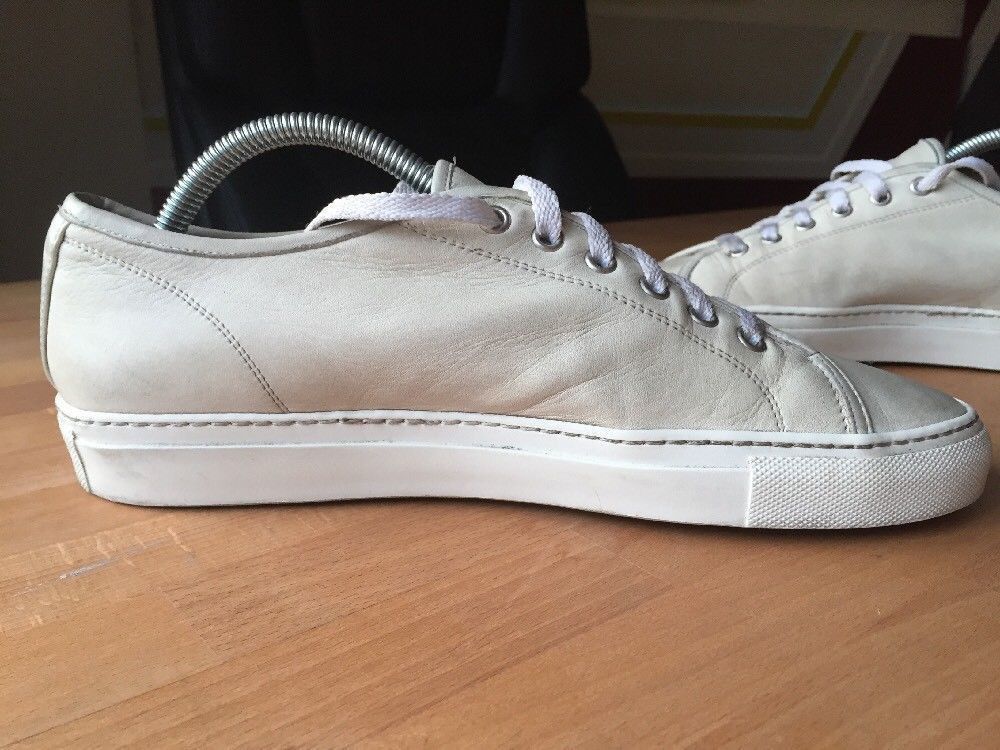 Common Projects Common Projects 'Achilles' Beige Leather Low Top Shoes Men 7 Size US 7 / EU 40 - 1 Thumbnail