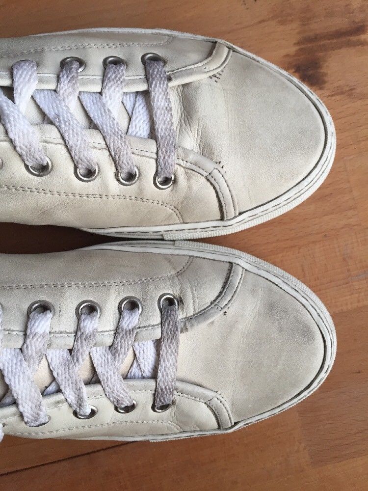 Common Projects Common Projects 'Achilles' Beige Leather Low Top Shoes Men 7 Size US 7 / EU 40 - 5 Thumbnail
