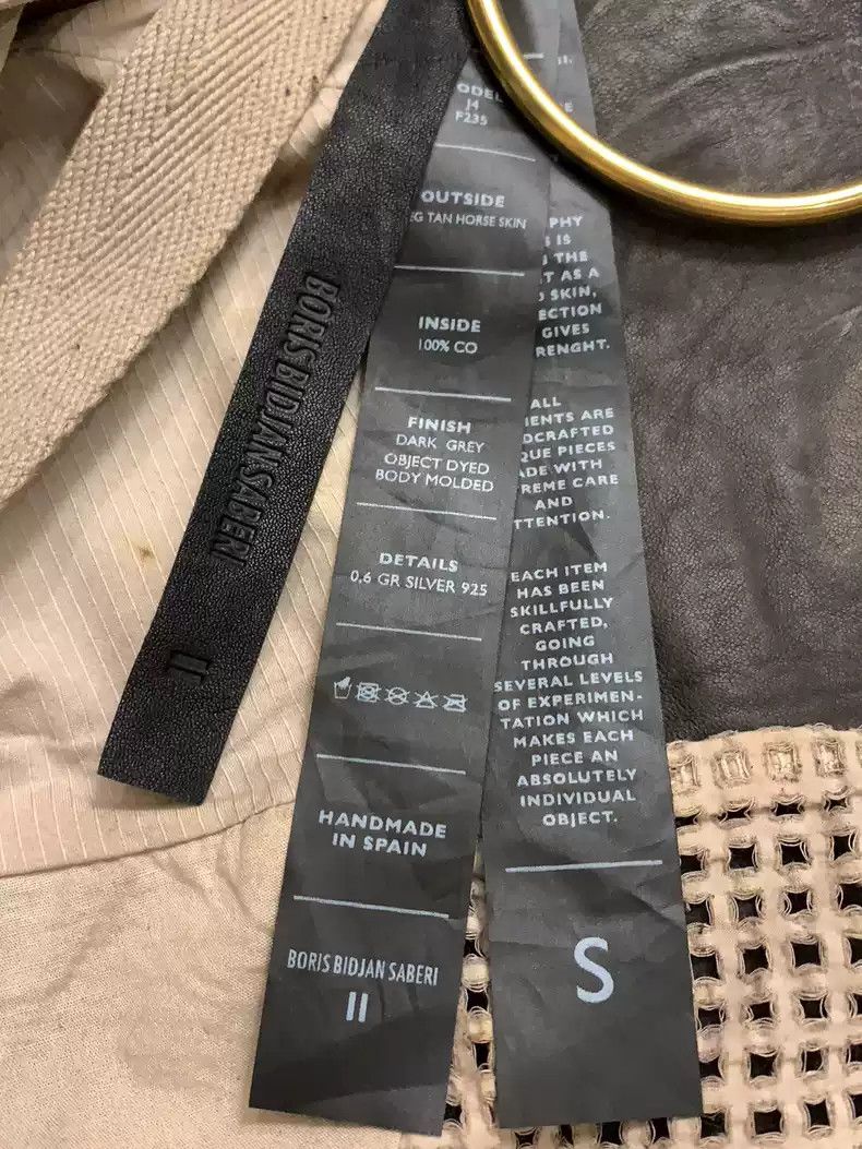 Boris Bidjan Saberi Boris Bidjan Saberi Men's Zoneser horsehide limited edition Size US S / EU 44-46 / 1 - 4 Thumbnail