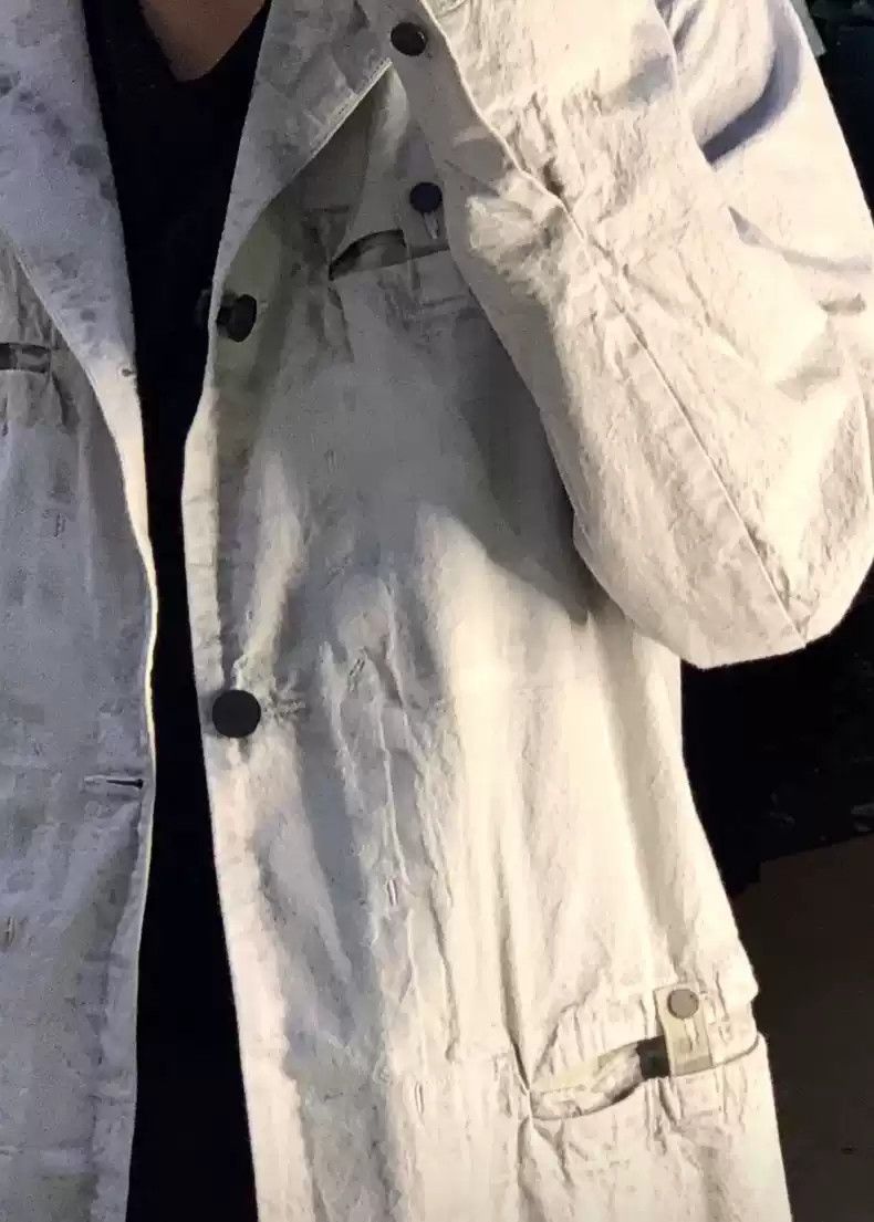 Boris Bidjan Saberi Boris bidjan saberi Light grey for an old coat Size US L / EU 52-54 / 3 - 5 Thumbnail