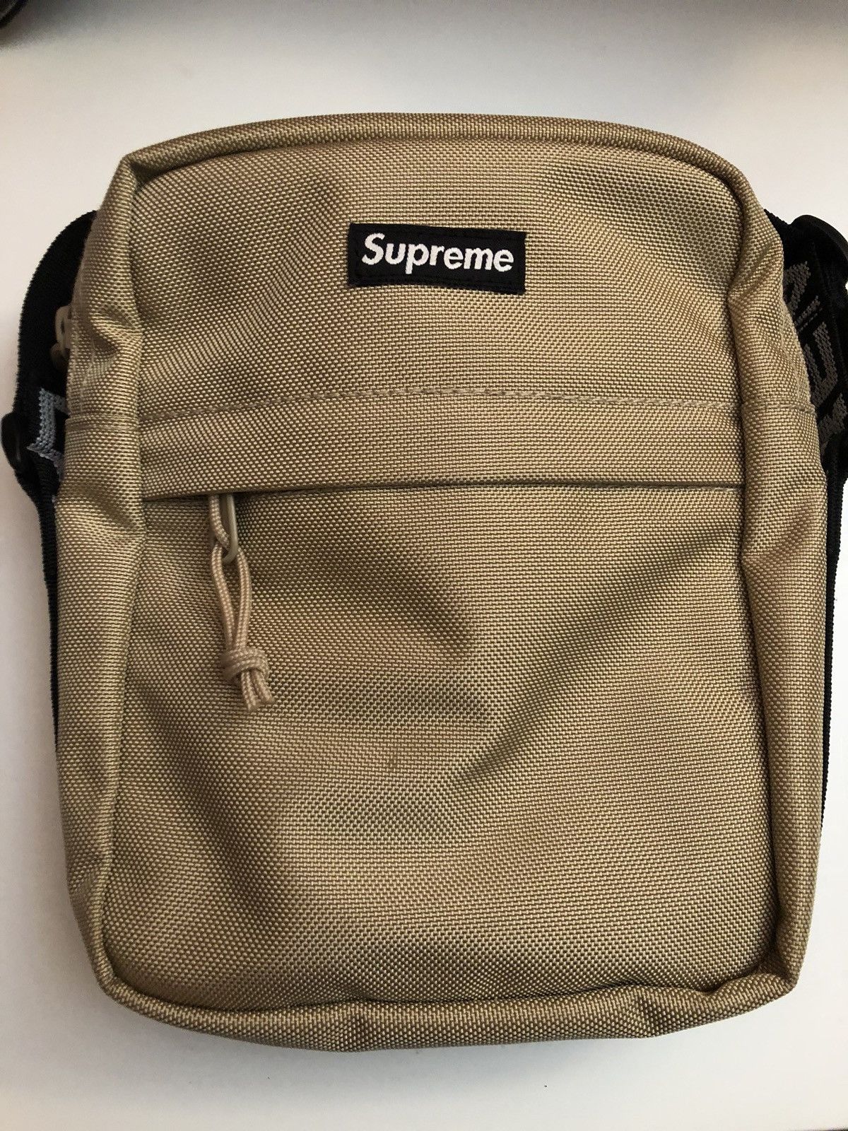 Supreme Supreme SS18 Tan Shoulder Bag Grailed