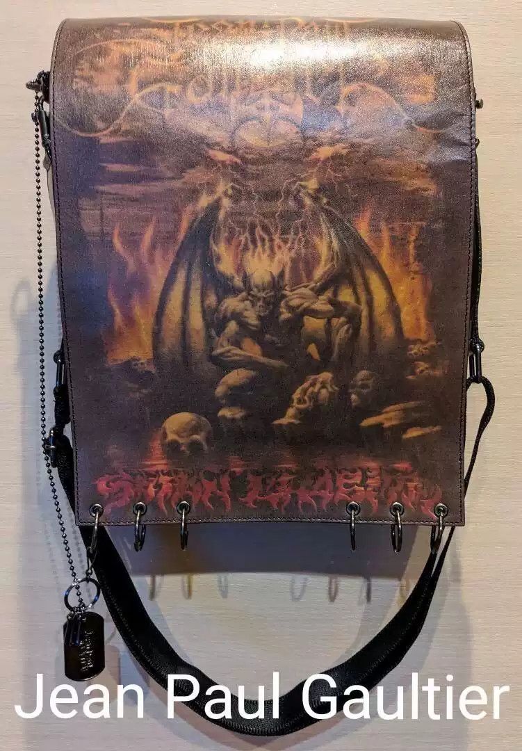 Jean Paul Gaultier Jean Paul Gaultier Devil Satan Gargoyle chain satchel Size ONE SIZE - 2 Thumbnail