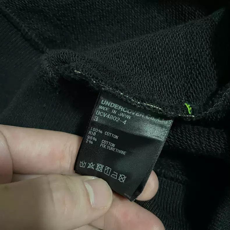 Undercover Undercover Takahashi Shield 18aw 2001 Space Odyssey jumper Astronaut 3M reflective black long-sleeved hoodie Size US L / EU 52-54 / 3 - 7 Thumbnail