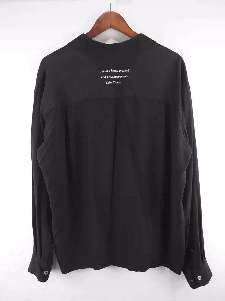 Undercover Black slogan shirt