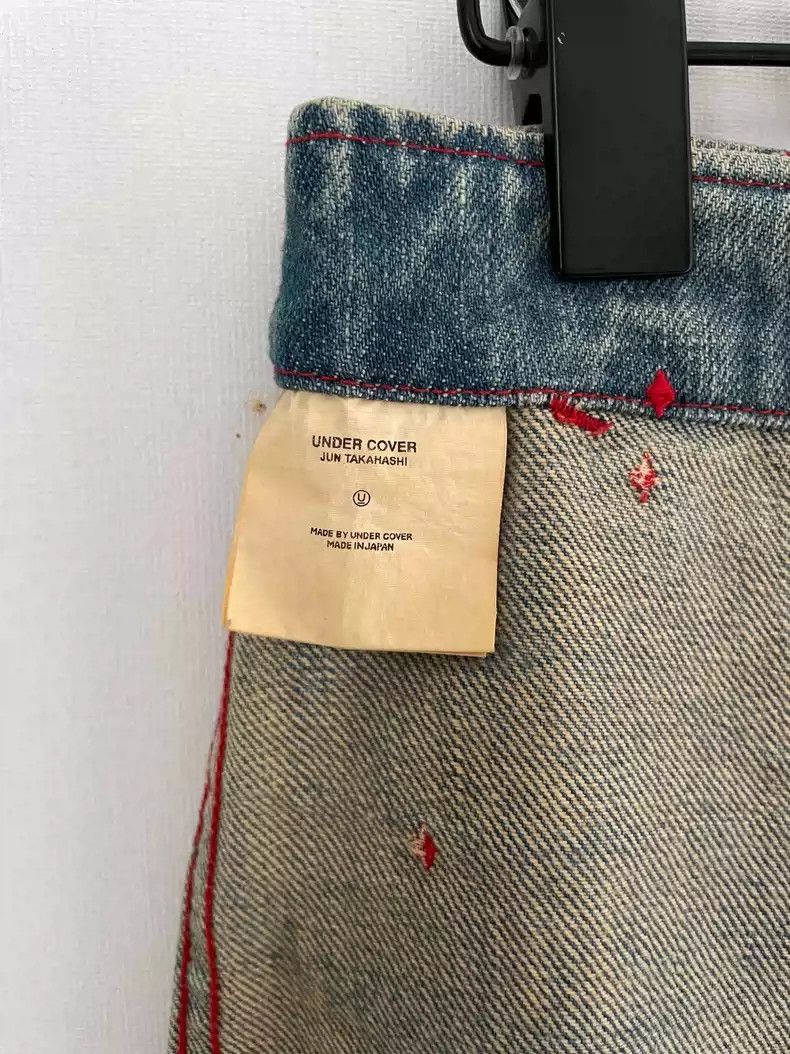 Undercover Undercover 2002SS "Haze" Diamond embroidered jeans Size US 30 / EU 46 - 4 Thumbnail
