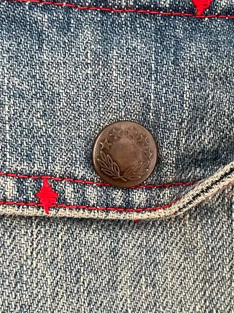 Undercover Undercover 2002SS "Haze" Diamond embroidered jeans Size US 30 / EU 46 - 6 Thumbnail