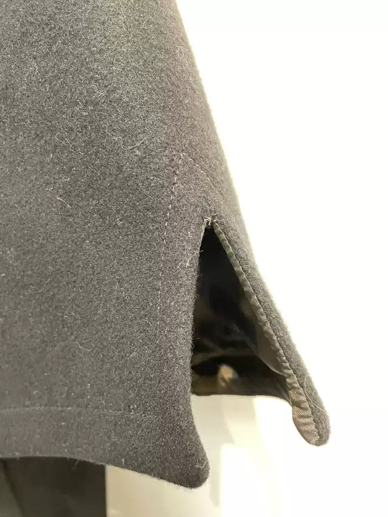 Raf Simons Raf Simons FW16Black Oversized shortsleeved Wool Car Coat Size US M / EU 48-50 / 2 - 6 Thumbnail