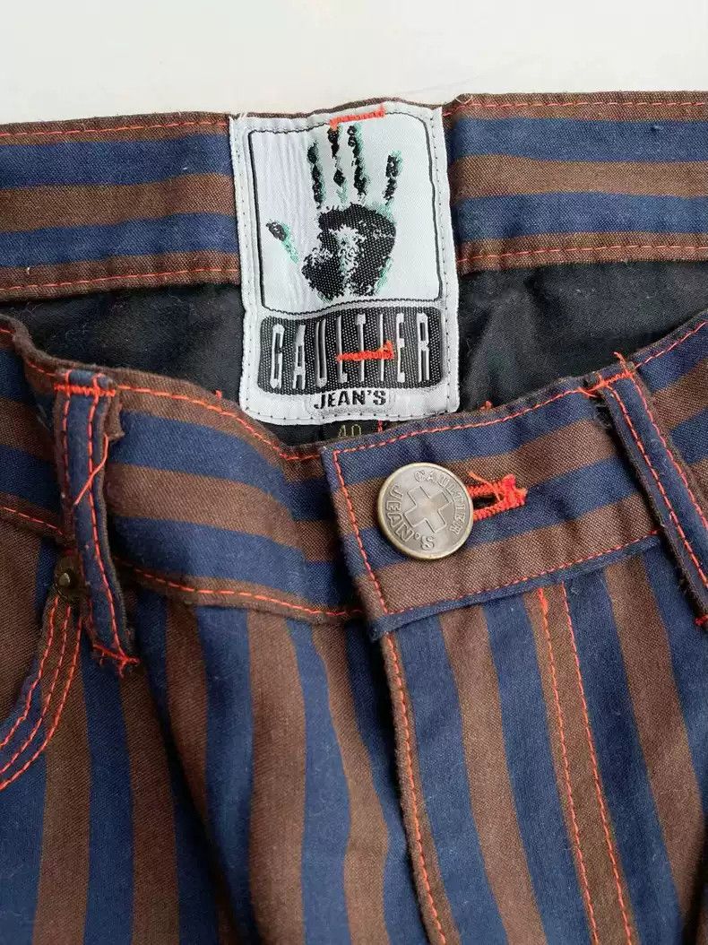 Jean Paul Gaultier Jean Paul Gaultier Striped trousers Size US 32 / EU 48 - 2 Thumbnail