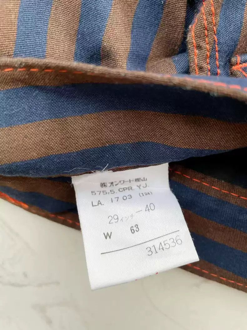 Jean Paul Gaultier Jean Paul Gaultier Striped trousers Size US 32 / EU 48 - 7 Thumbnail
