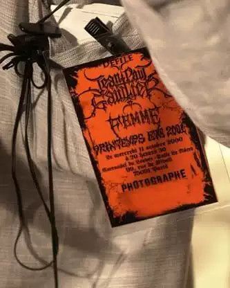 Jean Paul Gaultier Jean Paul Gaultier Satan gothic term Size ONE SIZE - 7 Thumbnail